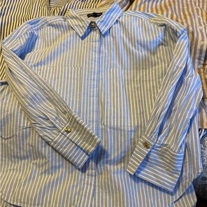 Blue Striped women’s Shirt